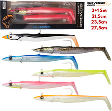 Savage Gear Sandeel V2 BigGame Gummifisch 140-275g Sandaal Meeresangeln Norwegen