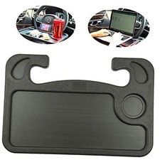 Steering Wheel Tray,Car Table Food Trays for 16.5" x 11" x 0.9" Black