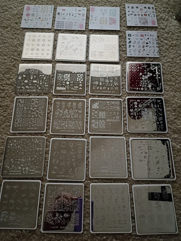 nail stamp plate clear jelly stamper fashion women girls art