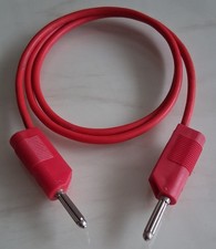 Hirschmann Test Lead for Multimeter DMM Red L85cm Stranded Banana Plug 4mm