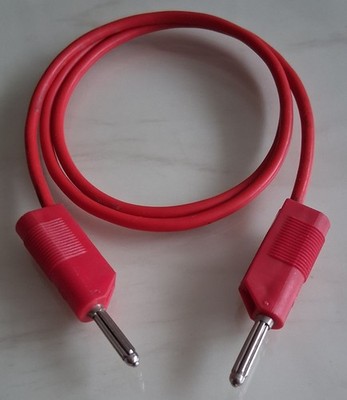 Hirschmann Test Lead for Multimeter DMM Red L85cm Stranded Banana Plug 4mm