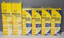 Bach Rescue Remedy Drops day and night x6