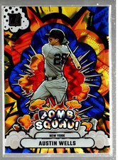 2025 Donruss Bomb Squad Blue Xplosion #17 Austin Wells /49