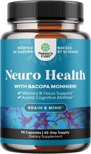Nootropic Brain Supplement for Memory and Focus Support - Vitamins for Mental Su
