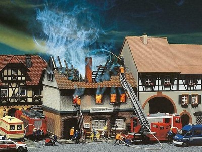 Faller Feuerherberge Spur HO 1/87 - FALLER 130429