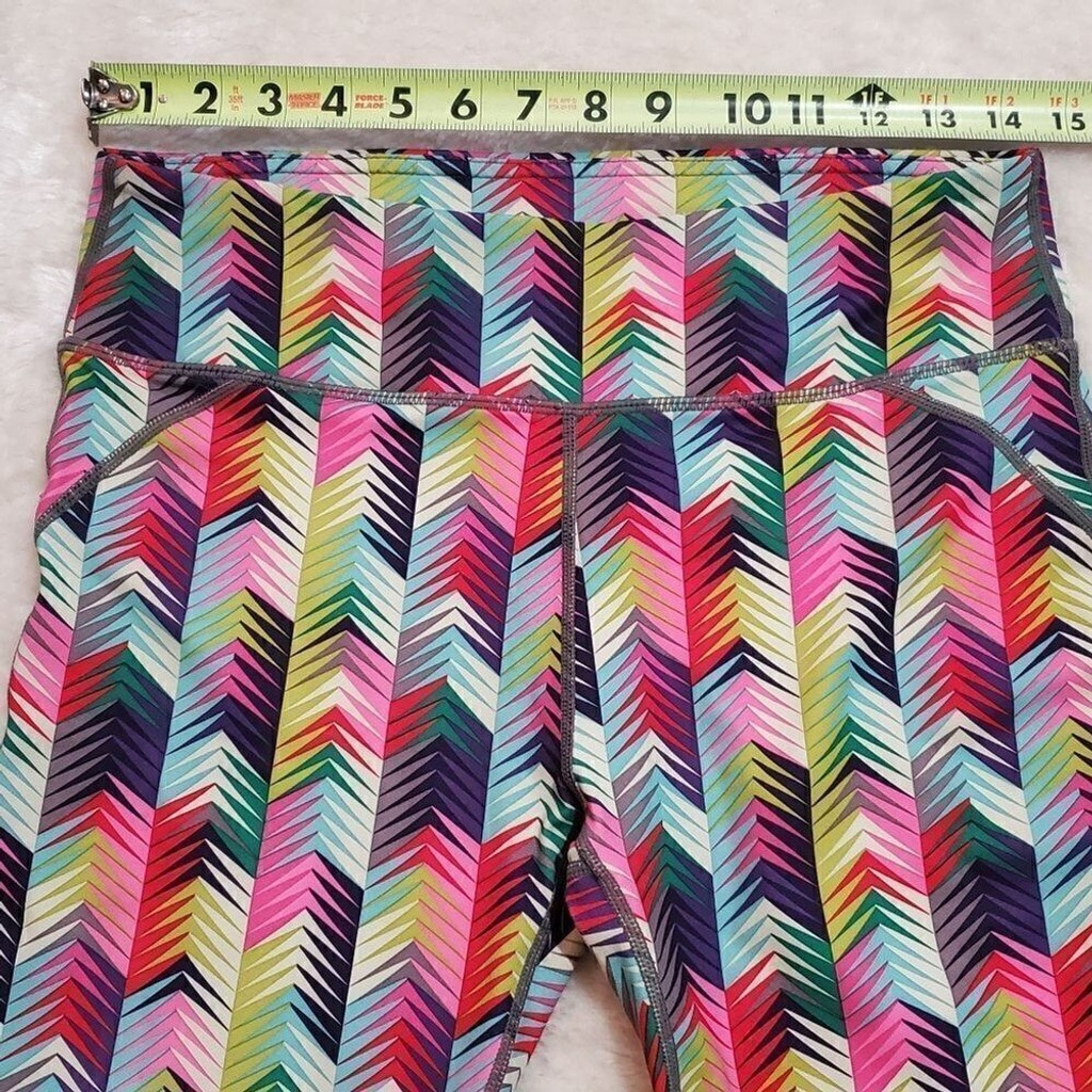 Fabletics Lima Capri Max-Compression Colorful Leg… - image 8