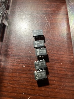 5PCS ON Semiconductor LF353N LF353 Dual Wide Bandwidth JFET Input Op-Amp IC New