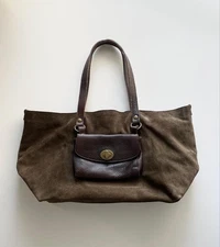 MIU MIU Bag Suede Shoulder Bag Archive Y2K 2000s Vintage Japan F/S USED