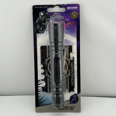 Marvel Black Panther Mini Flashlight and Multi-Function Tool