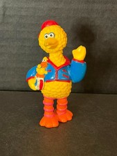 VINTAGE JIM HENSON SESAME STREET BIG BIRD PVC FIGURE