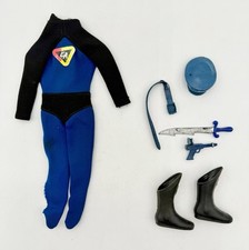 Vintage CAPTAIN ACTION BASIC ORIGINAL Costume Outfit 2 COMPLETE IDEAL 1966