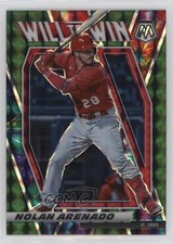 2021 Panini Mosaic Will to Win Green Mosaic Prizm Nolan Arenado #WTW4 8cx