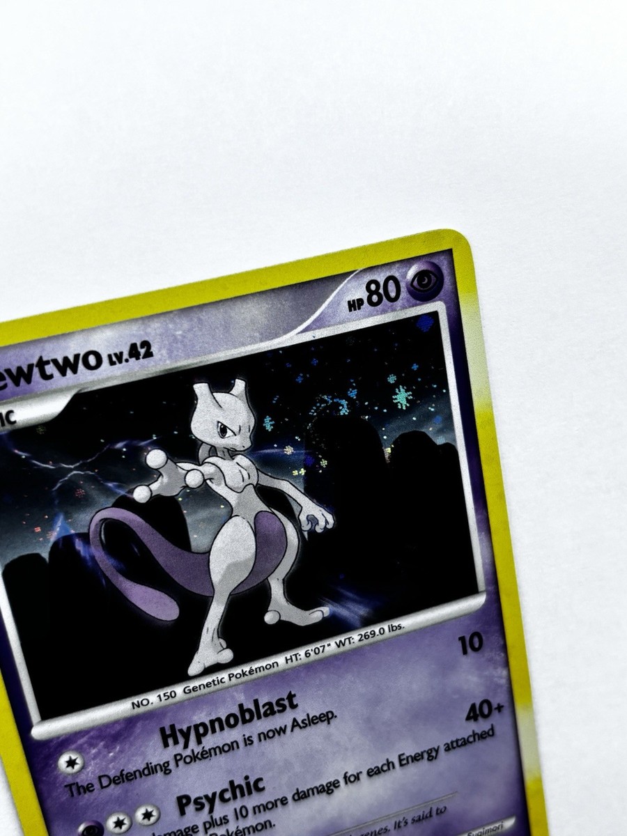 Pokémon Mewtwo TCG LV. 42 Holo Rare Card 11/146 Legends Awakened