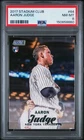 2017 Topps Stadium Club - Aaron Judge #64 FOIL PSA 8 ROOKIE RC