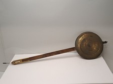 Antique Wall clock regulator pendulum. 41cm long. 11cm wide face. Pre owned