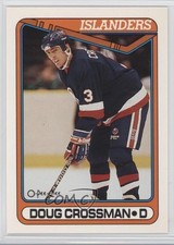 1990-91 O-Pee-Chee Doug Crossman #72 0a4