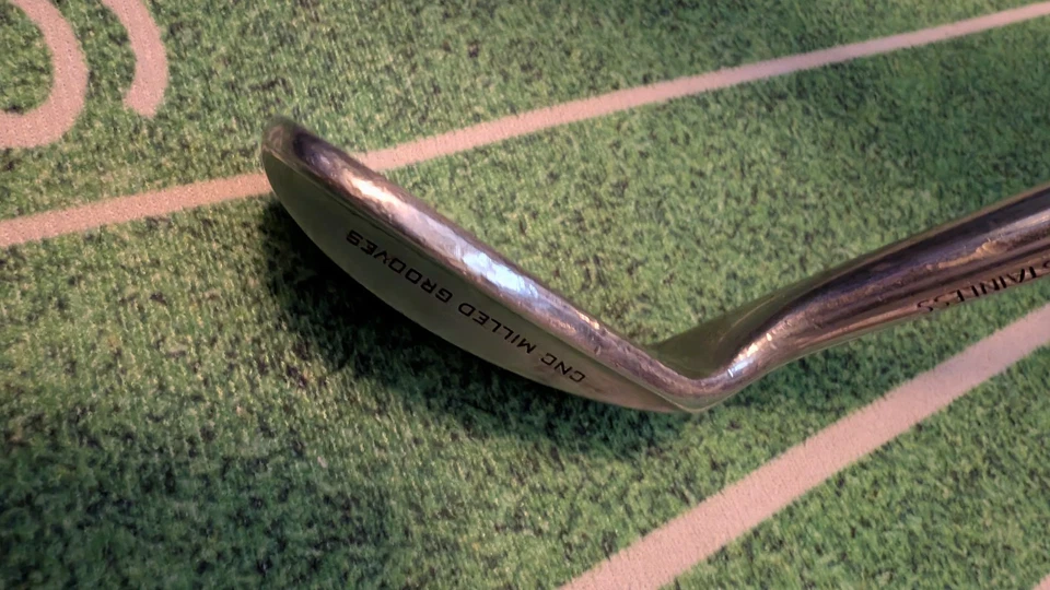 Walter Hagen T3 CNC Milled Grooves 56* Sand Wedge SW Steel LEFT Handed 35.25" - Image 3 of 4