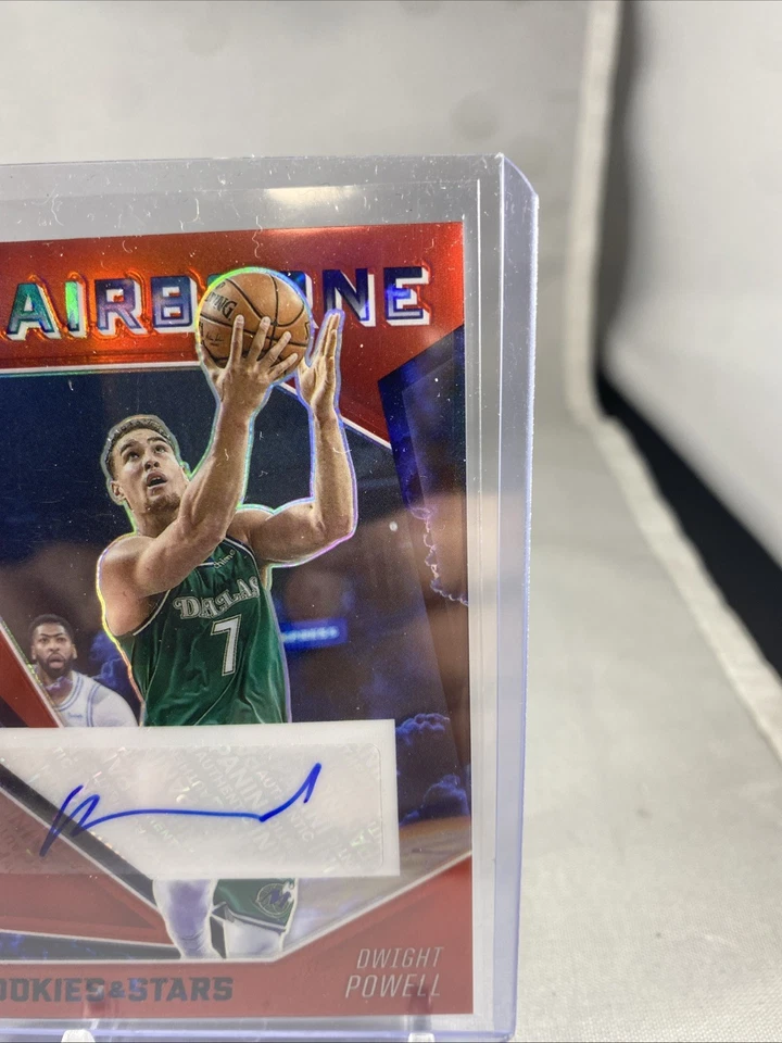 2020-21 Panini Chronicles - Airborne Signatures Red Prizm #AIR-DPW Dwight Powell - Image 3 of 4