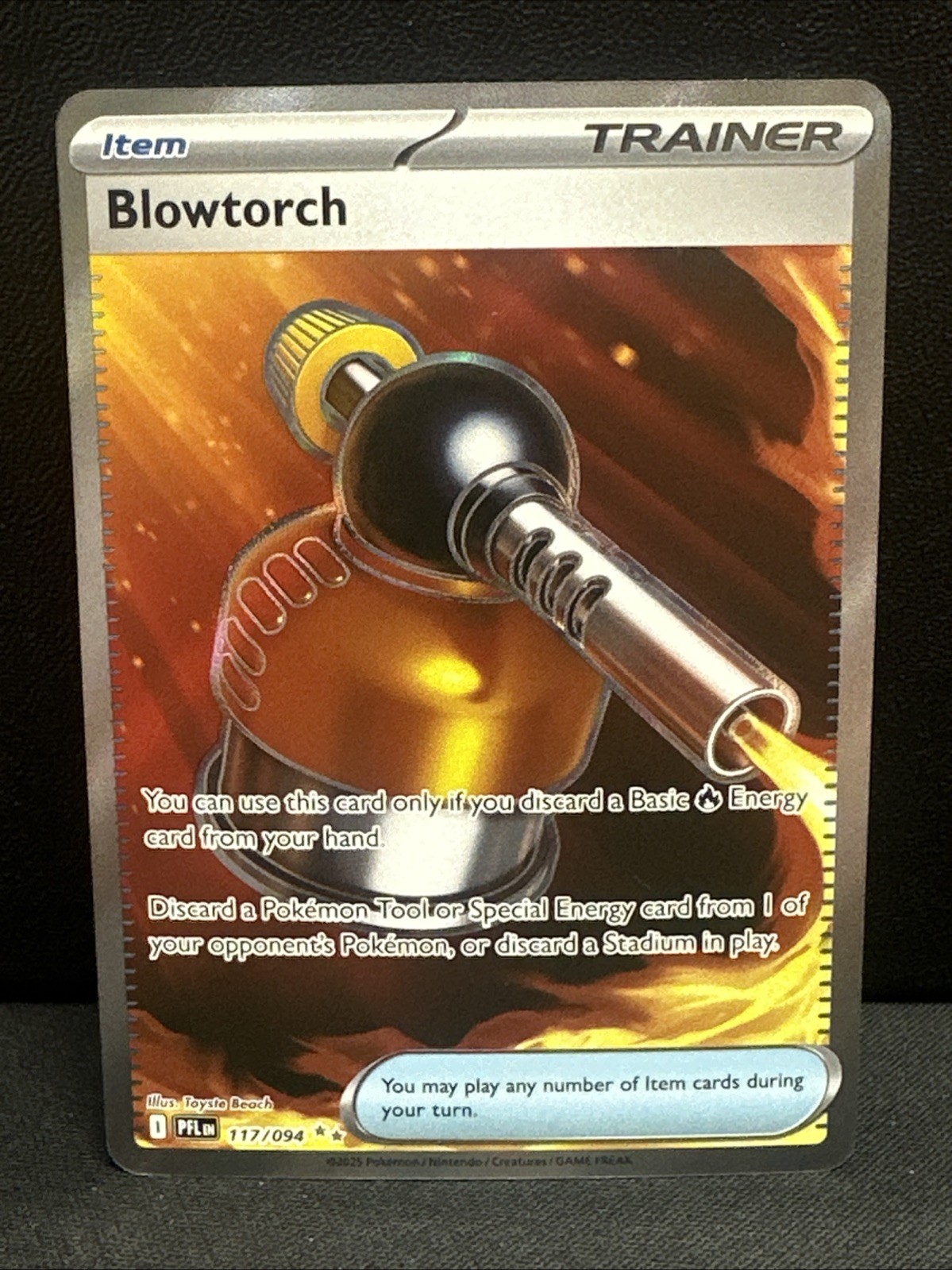 Blowtorch 117/094 Ultra Rare ME02: Phantasmal Flames Pokemon TCG NM