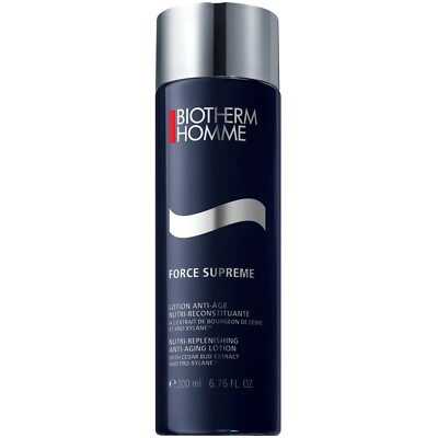 Biotherm Force Supreme Nutri-replenishing Anti-aging Lotion Cedar 200ml NEW