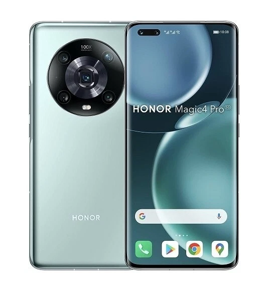 SMARTPHONE HONOR MAGIC4 PRO 5G LGE NX9 256GB DUAL SIM 6.81" OCTA CORE CYAN VERDE