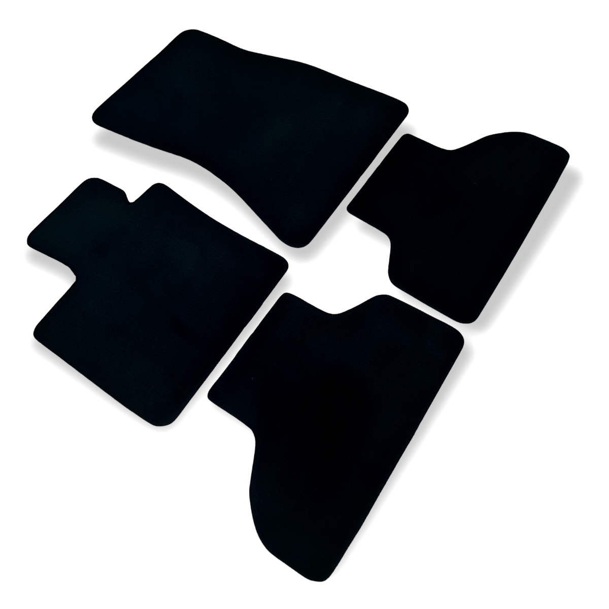 Custom Fit Black Velour Carpet Floor Mats For BMW X5 F15 2014–2018 – 4-Piece Set