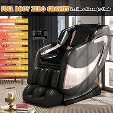 Full Body Zero Gravity Shiatsu Massage Chair Recliner Heat,8 Points,5 Auto Modes