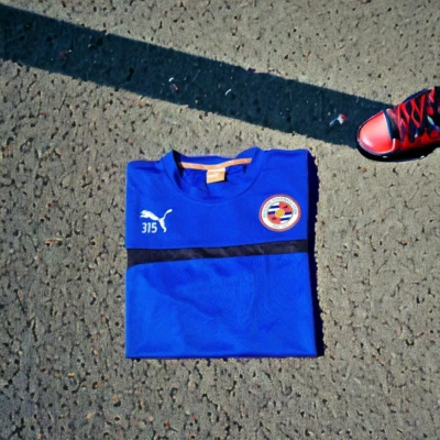 Puma Fc Reading Maillot D'Entraînement De Football Anglais Taille L - Photo 1/4