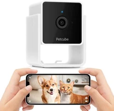 Petcube Cam Indoor Wi-Fi Pet and Security Camera with Phone App, Pet Monitor wit