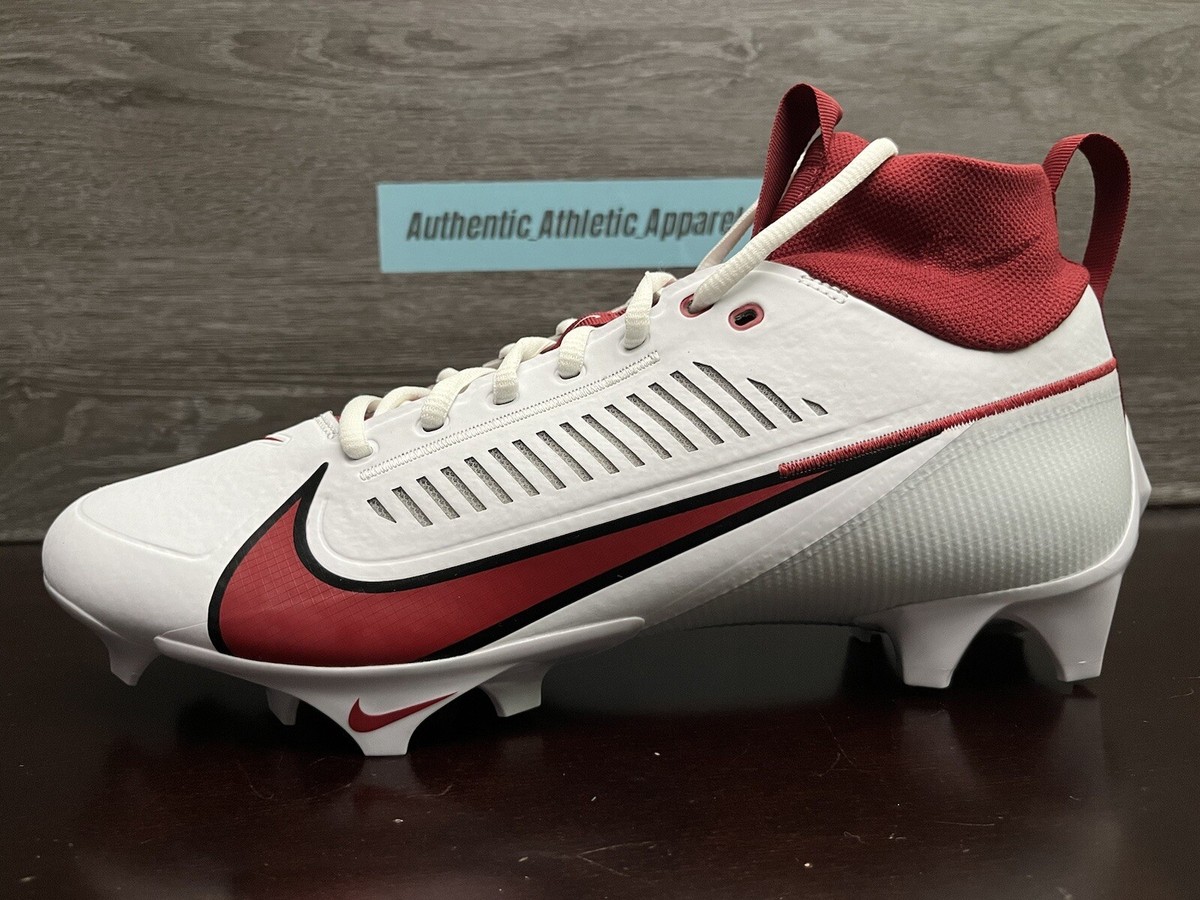 Nike Vapor Edge Pro 360 2 TB White/Crimson Football Cleats FJ1581-160 Size 13 Amazon.com | Nike Vapor Edge Pro 360 2 (Team Bank) Men main image 4