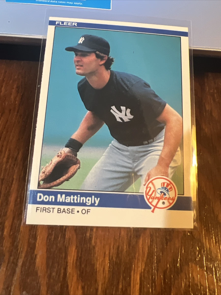 DON MATTINGLY 1984 Fleer Rookie Card #131 RC | New York Yankees | HOF | NMT  | eBay