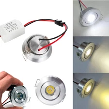 Mini 1w Led Downlight Ceiling Recessed 52mm 2inch 6000k 4000k 3000k 85-265v 110v
