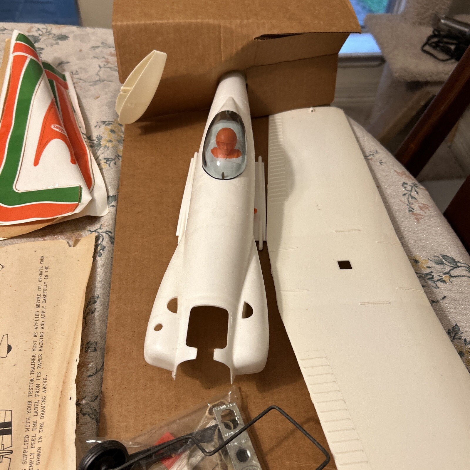 Testors 4902 Trainer Control Line Airplane 1970s eBay