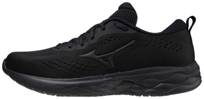 Mizuno Wave Revolt  Unisex-Laufschuhe  Schwarz