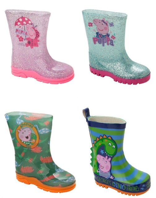 peppa pig flashing wellies