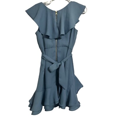 DILLARDS GIANNI BINI GIRLS BLUE DRESS SIZE 5 RUFFLE FLOWY | eBay DILLARDS GIANNI BINI GIRLS BLUE DRESS SIZE 5 RUFFLE FLOWY | eBay