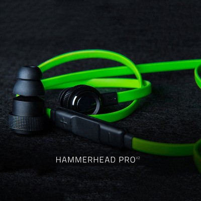 Razer Hammerhead Pro V2 In Ear Pc Music Game Headphone With Mic Volume Control Ebay