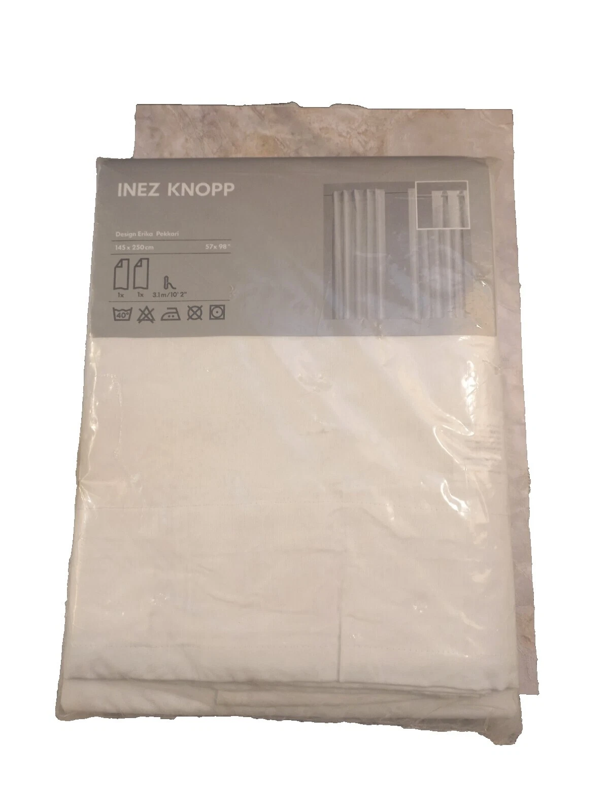 Ventana Moderno Abstracto IKEA Algodón Cortinas