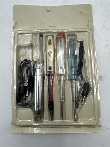 NOS! ELECTRICAL TEST SCREWDRIVER, LIGHT, LEADS SET - Picture 2 of 4