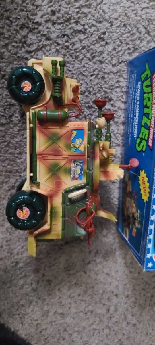 Vintage 1992 TMNT Ninja Turtles Playmates Sewer Sandcruiser Toy