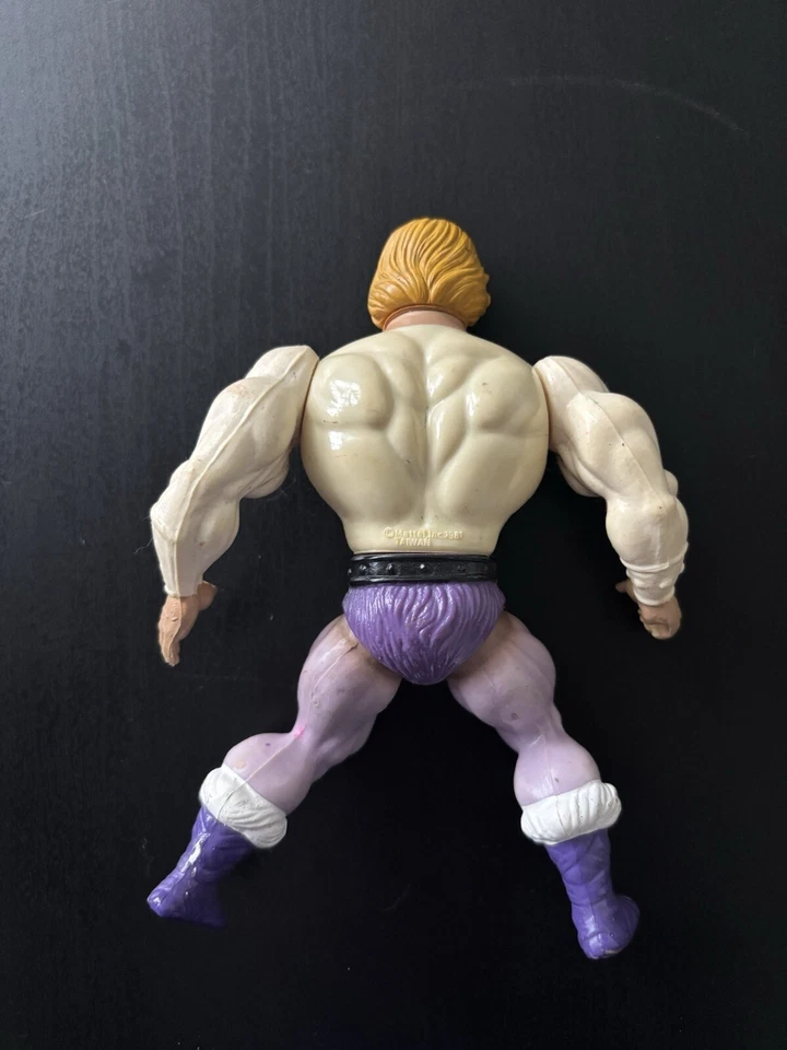 Boneco de ação vintage Masters of the Universe Prince Adam Motu Mattel 1981 - Imagem 2 de 4