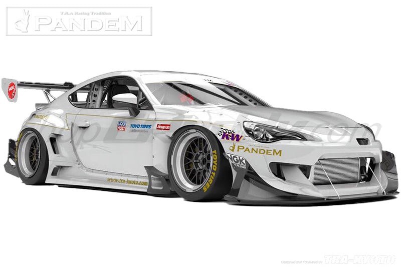 GReddy Pandem Wide Body V3 Front Canard | 2013-2016 Scion FR-S (17010273)