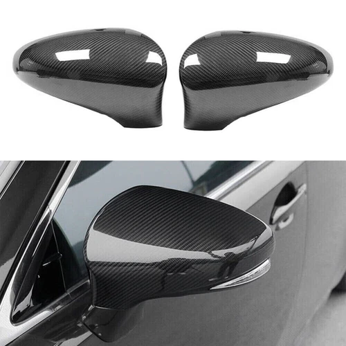 REAL Carbon Fiber Side Mirror Covers For Lexus IS ES CT GS GSF LS RC 2014-2020