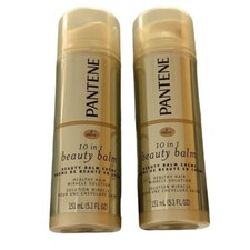 2x Pantene Pro V 10 In 1 Beauty Balm Creme Healthy Hair Miracle 5.1 oz 151 ml
