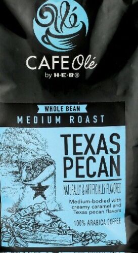 3 Bags HEB Cafe Ole Texas Pecan Coffee Whole Bean or Ground 12-Ounce Ea - Picture 6 of 6