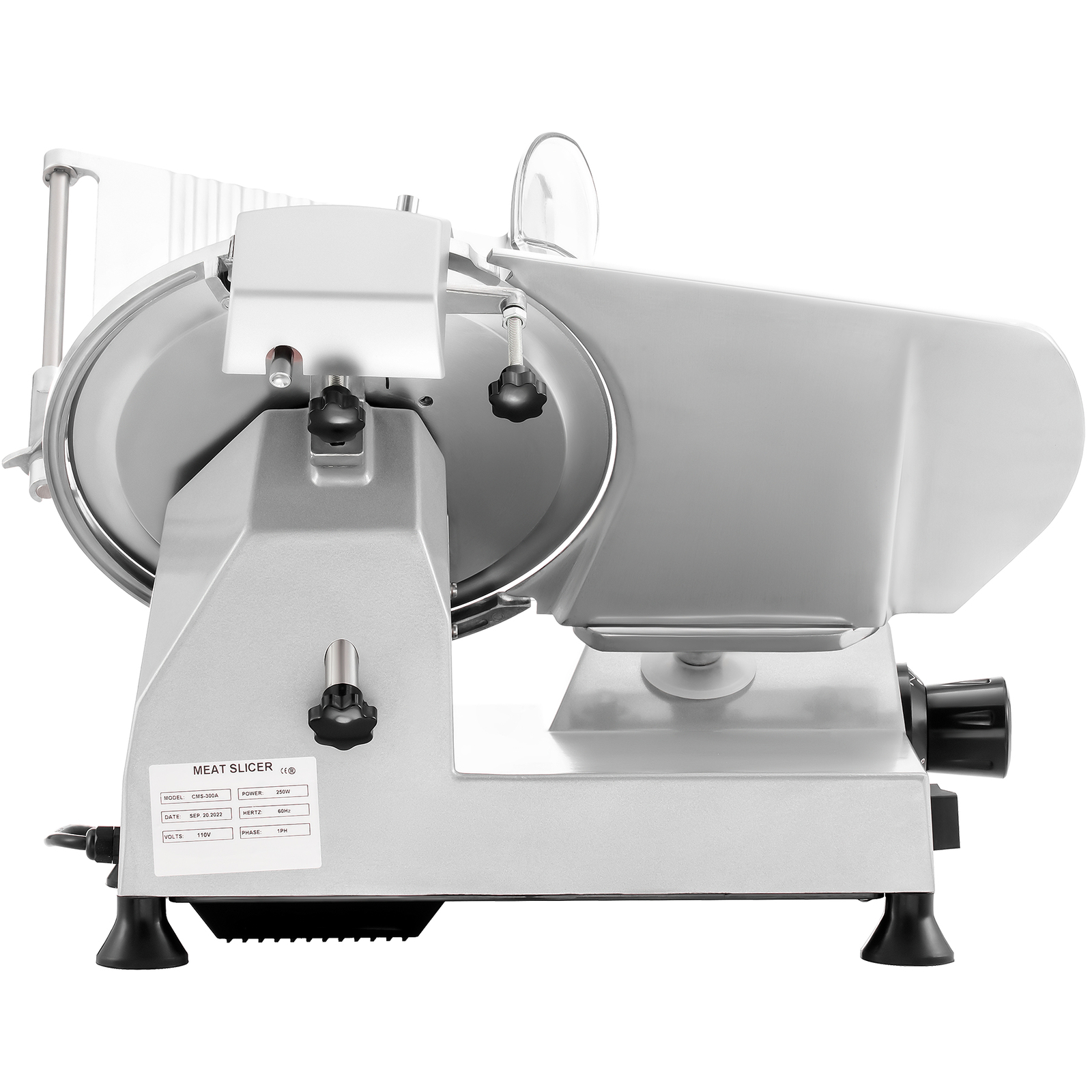 Wilprep 12" Commercial Electric Meat Slicer 320W 1600RPM Deli Cheese