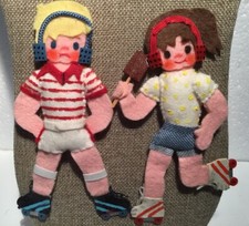 Someone Special handmade stuffed felt holiday figurine ornament