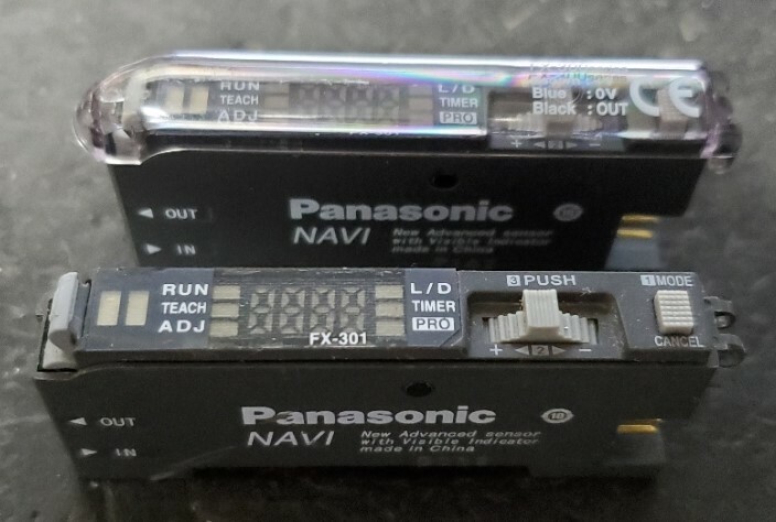 Panasonic SUNX NAVI FX-301 tested good Digital Fiber Sensor Panasonic SUNX NAVI FX-301 tested good Digital Fiber Sensor