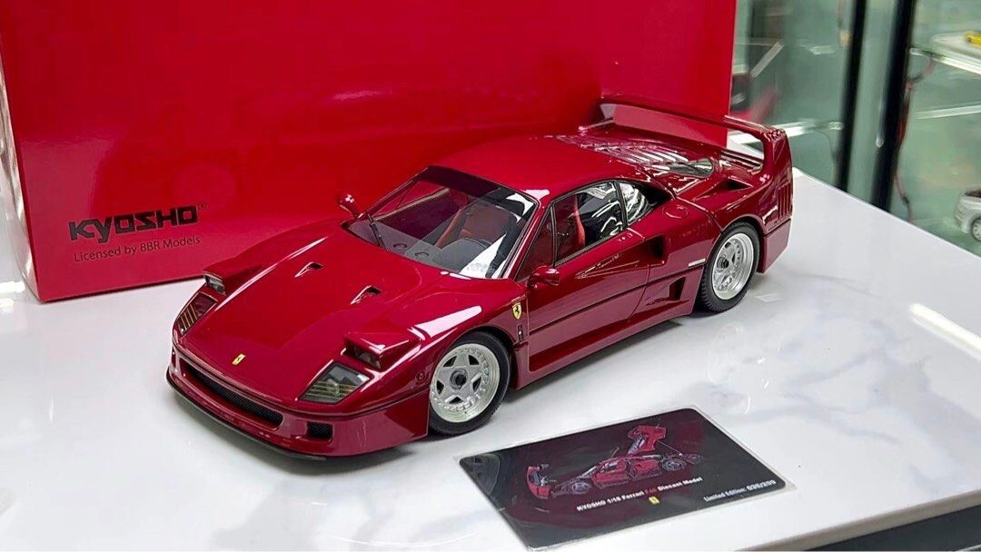 Limited Edition Kyosho 1:18 Ferrari F40. 100 Pcs Was Limited Edition Kyosho 1:18 Ferrari F40. 100 Pcs Was