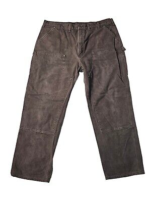 CARHARTT Double knee B136-CHT Mens 42x32 Carpenter Cotton CARHARTT Double knee B136-CHT Mens 42x32 Carpenter Cotton
